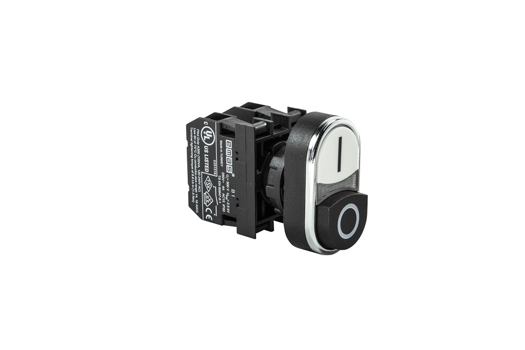 BOTONERA START-STOP CON LUZ EUROPEO 22MM