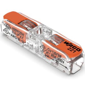 EMPALME EN LINEA WAGO 20 AMPERIOS