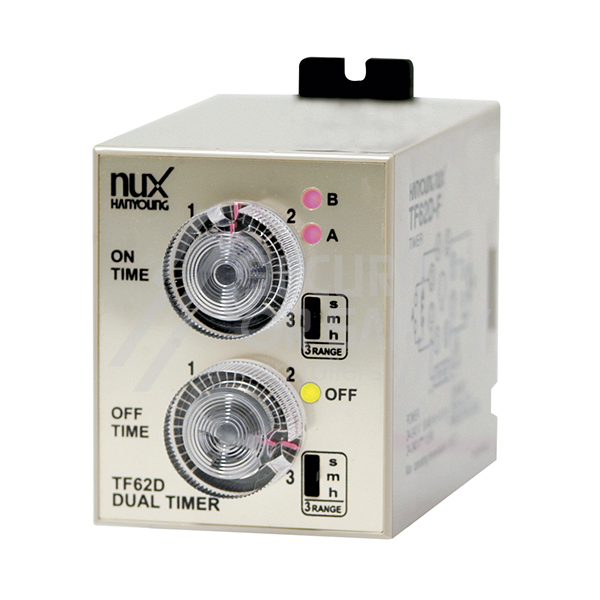 TIMER ON/OFF DOBLE ANALOGO 24-240V 6S/60M