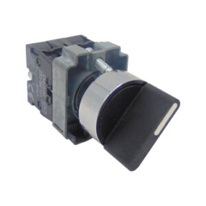 SELECTOR 3 POSICIONES 22MM 2 CONTACTOS NO